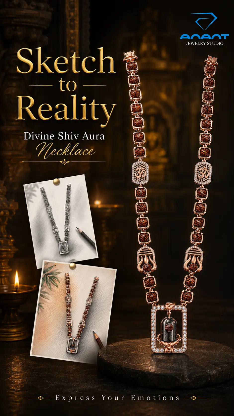 Divine Shiv Aura Necklace